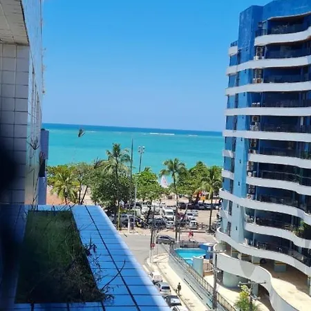 Na Beira Mar De Pajucara- Edif Neo- Apartamento Quarto E Sala - Possui Varanda- Vista Lateral Do Mar-Rua Julio Plech Filho 60 Esquina Com Avenida Doutor Antonio Gouveia - Consumo Eletrico E Pago No Ckeck-Out - 1 Kwh E 1,35 Reias - Tem Tela De Proteca Maceio  Exterior photo