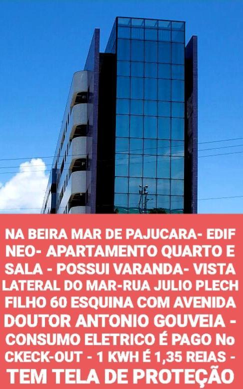 Apartment Na Beira Mar De Pajucara- Edif Neo- E Sala - Possui Varanda- Vista Lateral Do Mar-rua Julio Plech Filho 60 Esquina Com Avenida Doutor Antonio Gouveia - Consumo Eletrico E Pago No Ckeck-out - 1 Kwh E 1,35 Reias - Tem Tela De Proteca *